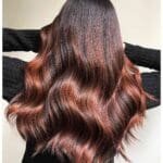 copper-highlights-and-red-balayage-hair