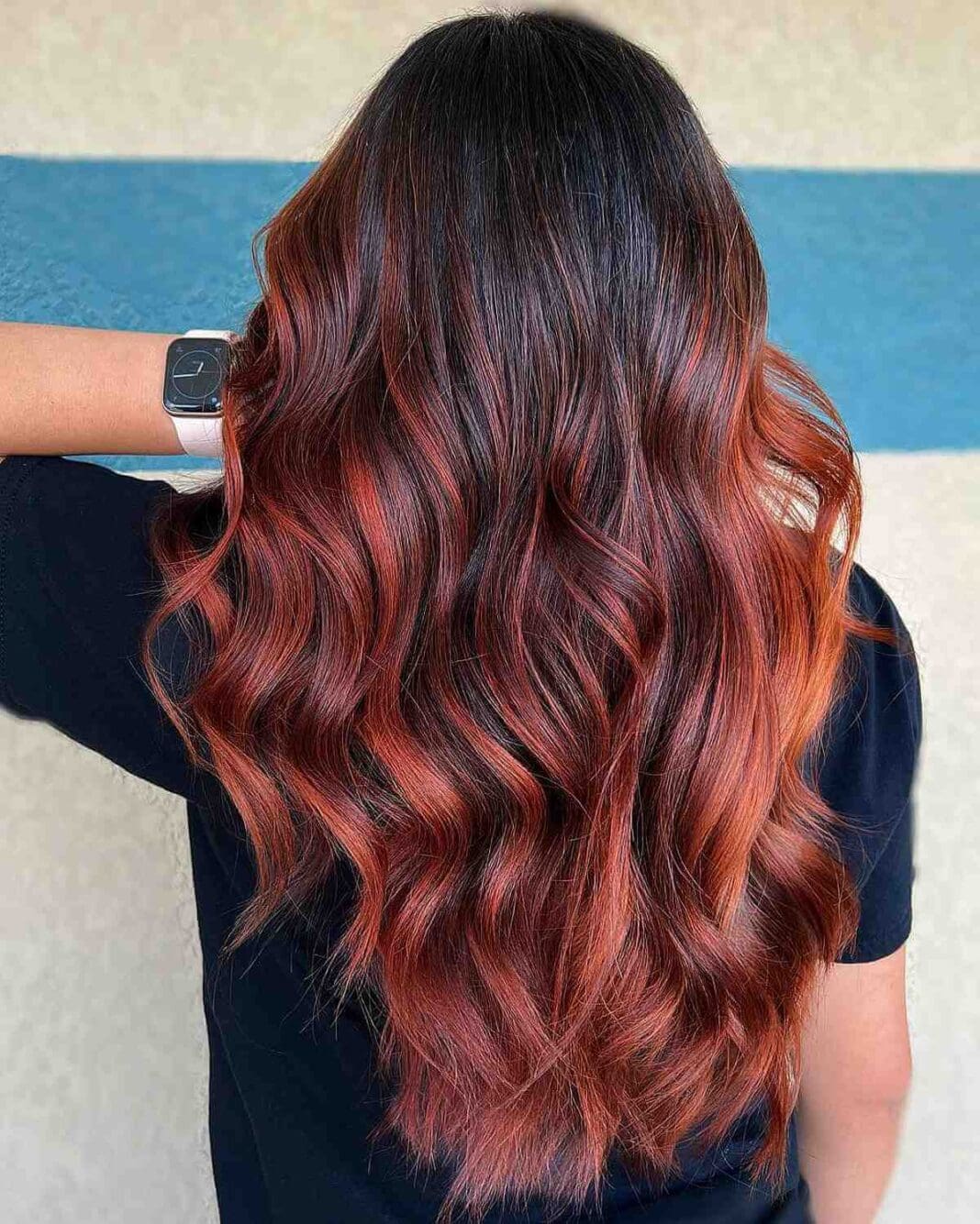 26 Hottest Red Balayage Hair Colors for 2024