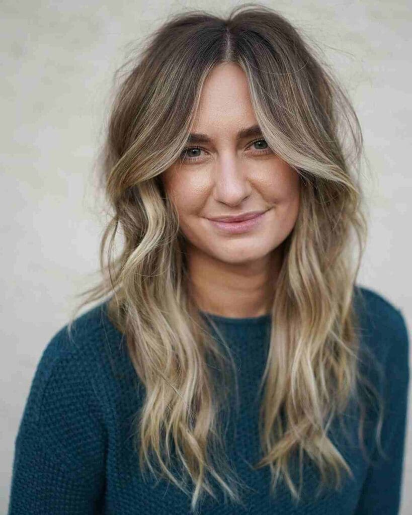 20 Long Shaggy Wispy Haircuts For A Cool Look