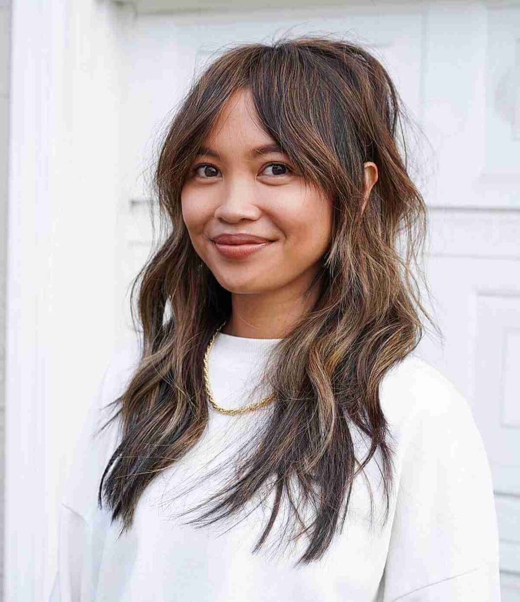 20 Long, Shaggy, Wispy Haircuts For A Cool Look