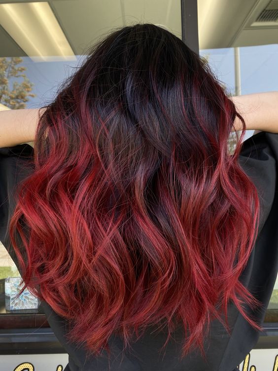 Versatile Red Ombre Hair: Shades and Styles to Try