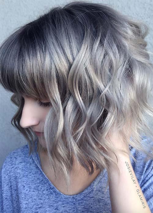 50 Short Bob Hairstyles & Haircuts With Bangs