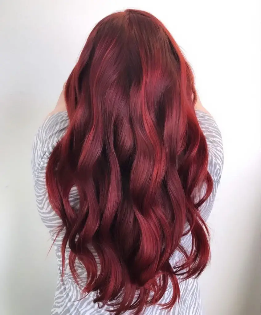 42 Gorgeous Dark Red Hair Ideas to Try in 2024