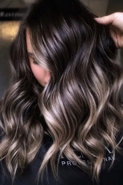 31 Stunning Balayage Highlights for Dark Hair