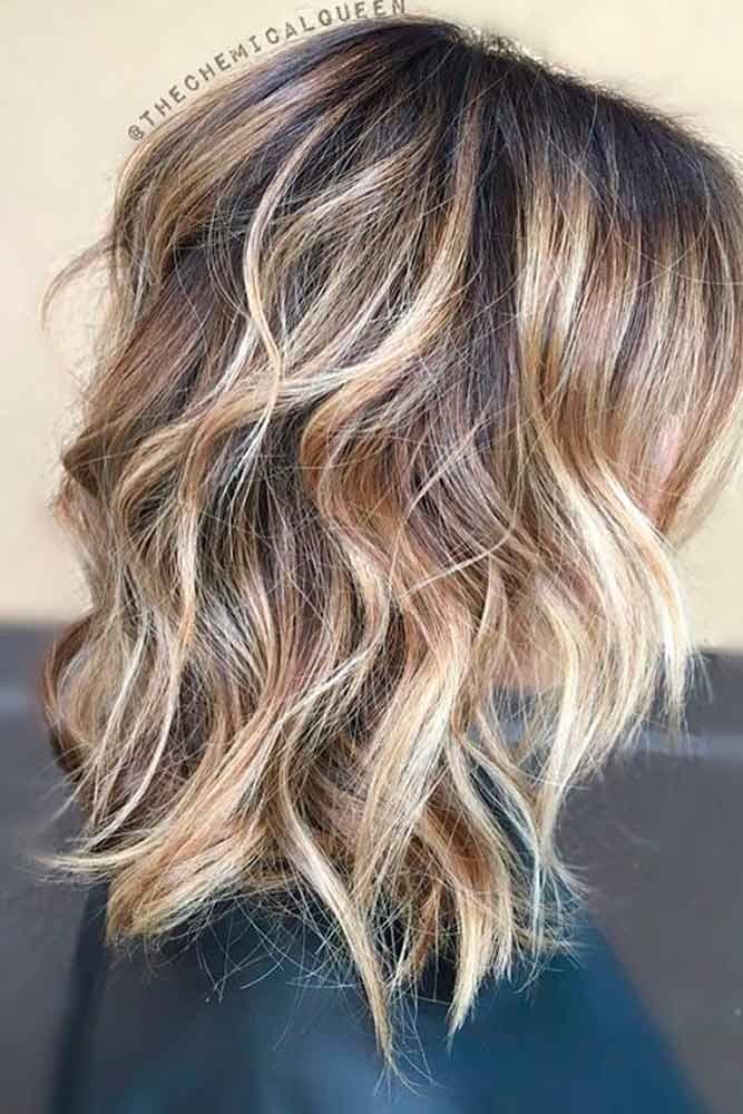 Textured Long Bob