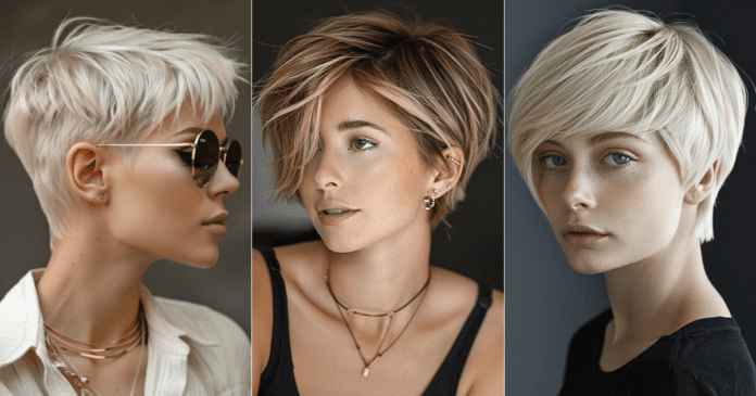 26 Simple Easy Pixie Haircuts for Round Faces
