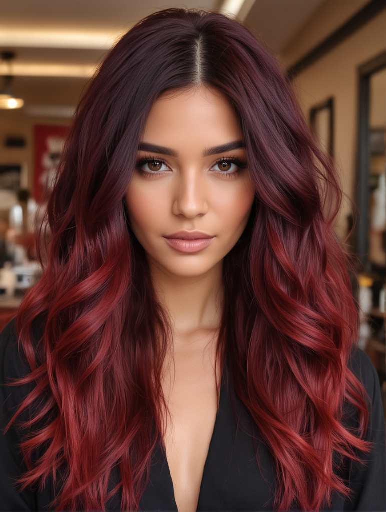 21 Best Dark Red Hair Color Ideas