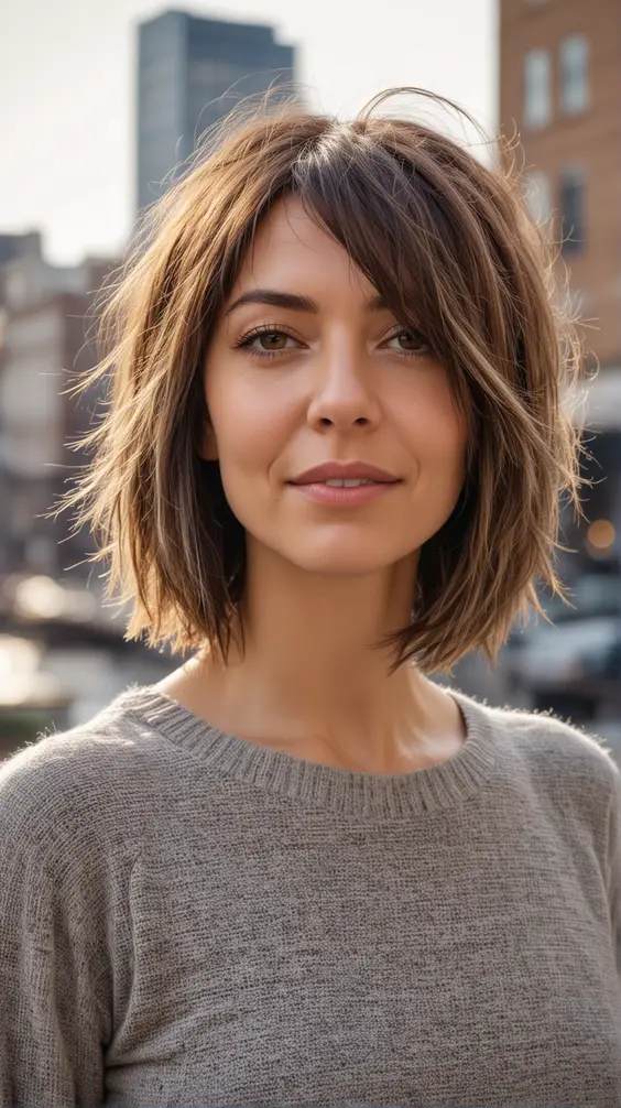 31 Trendy Shaggy Bob Haircuts