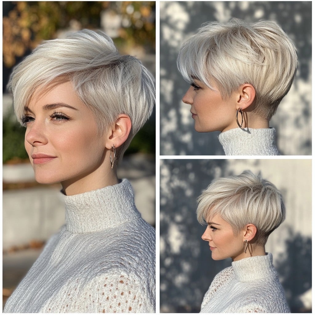 Icy Platinum Blonde