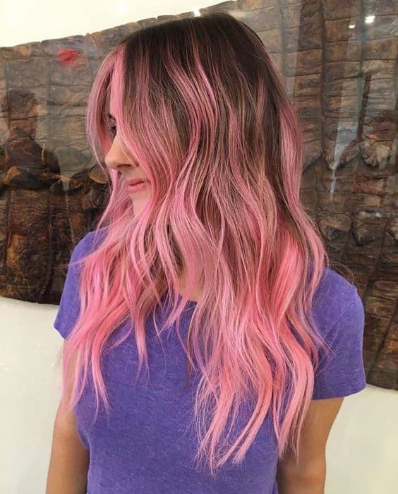 17 Stunning Pink Balayage Hair Colors for a Touch of Style!