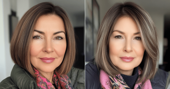 25 Sophisticated Bob Hairstyles for Women Over 50