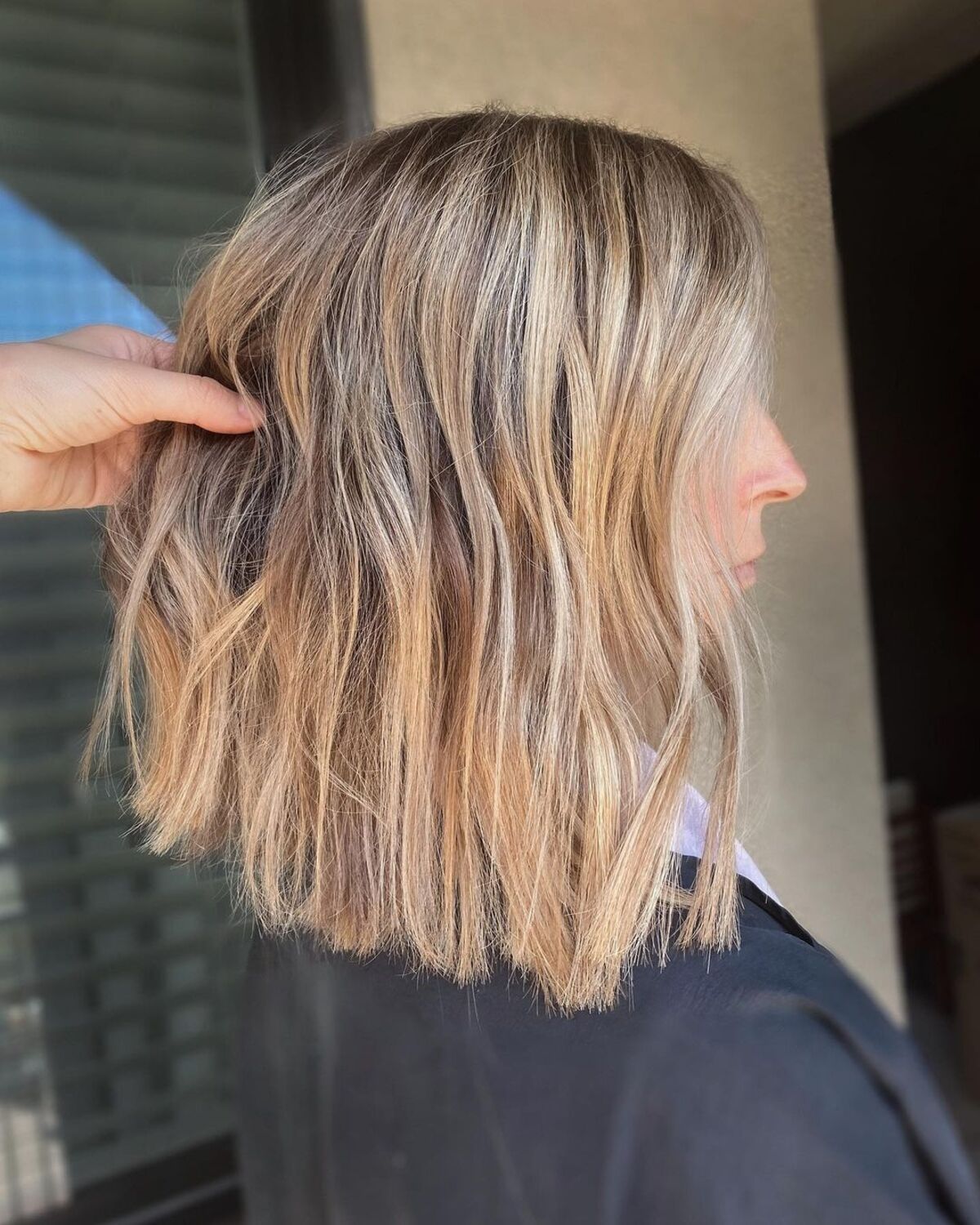 Long Blunt Bob Haircut