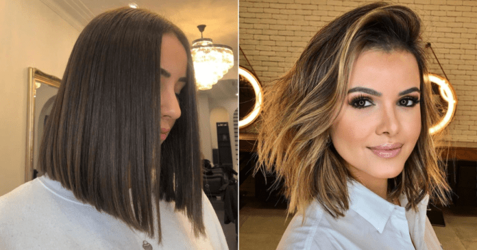 23 Trendsetting Long Blunt Bobs for a Chic, Modern Lob