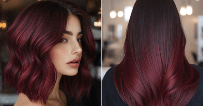 25 Gorgeous Burgundy Balayage Hair Colors for a Vibrant Look