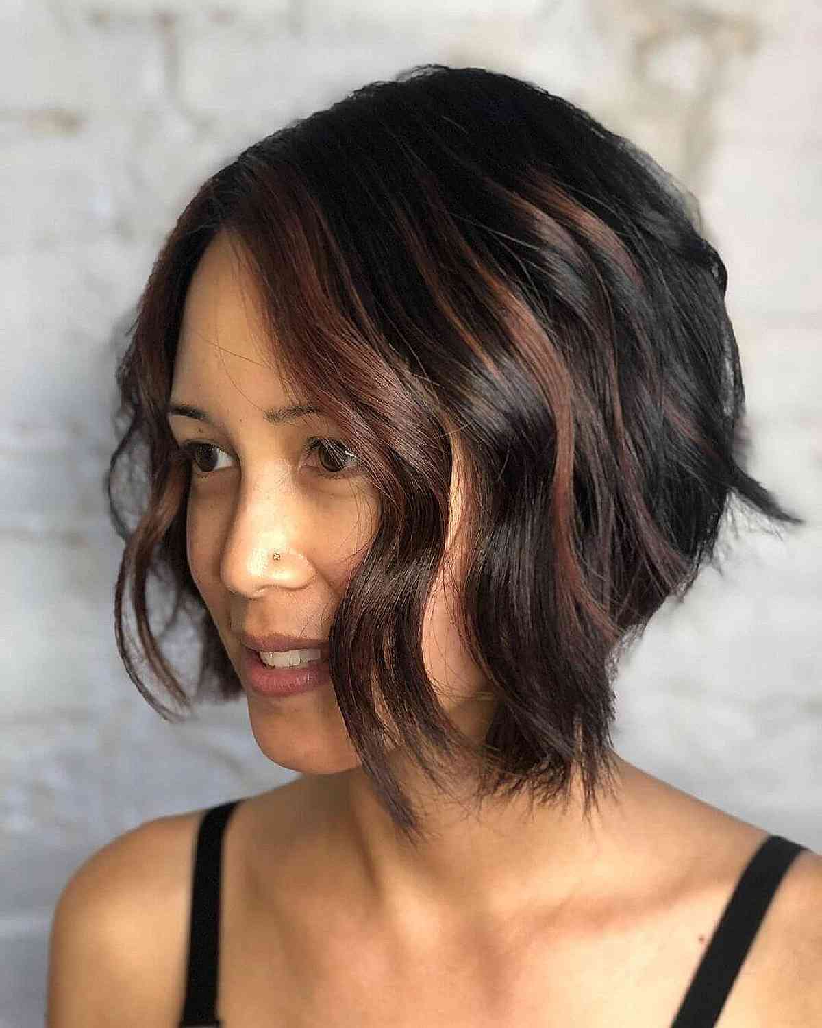 Beautiful Angled Bob