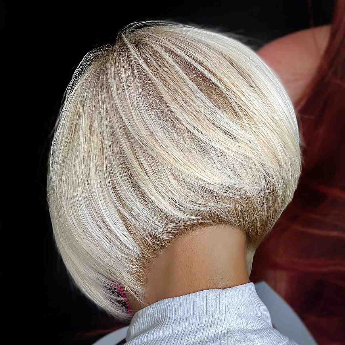 Bob cut in a-line shape