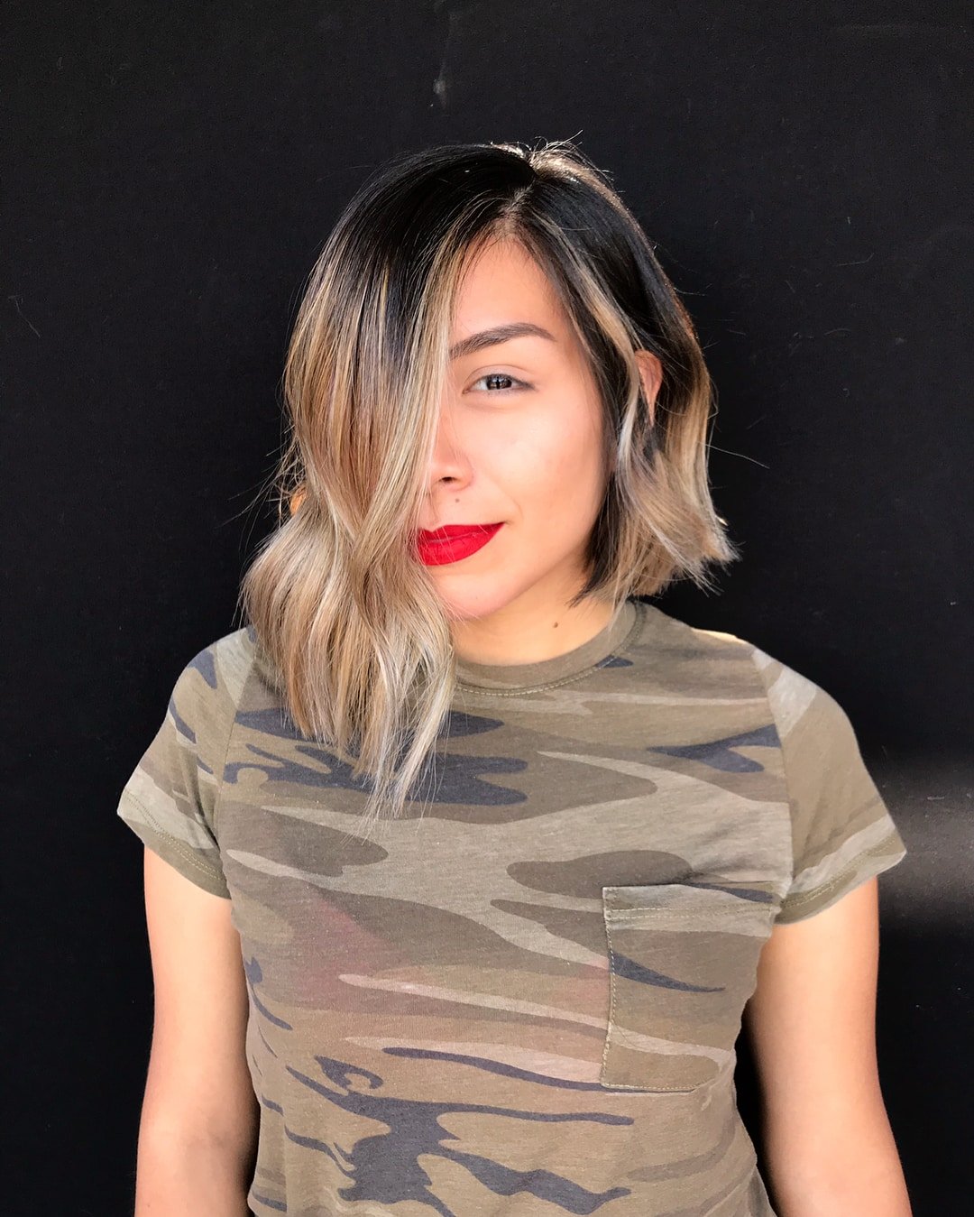 Edgy Asymmetrical Bob