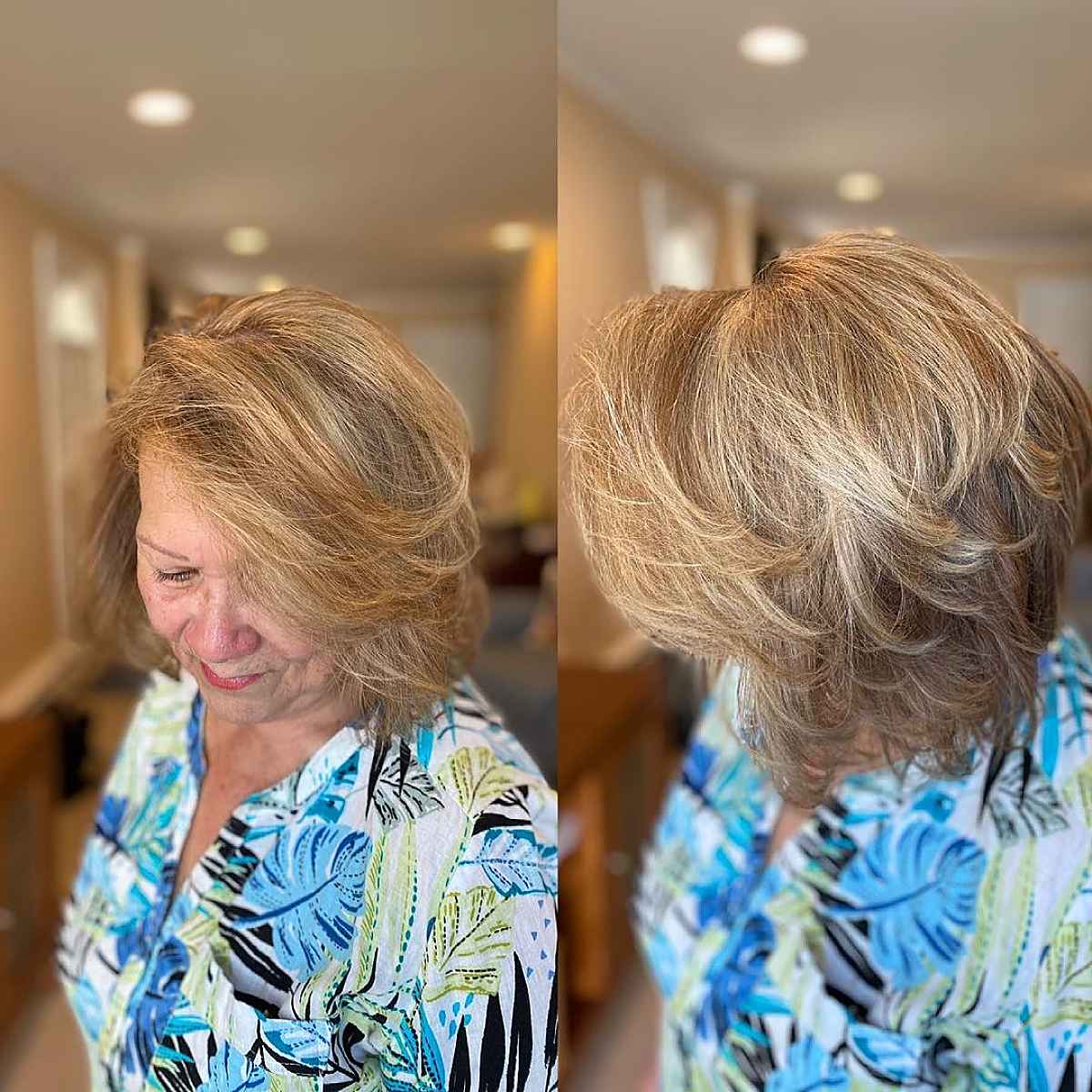 Feathered Long Bob