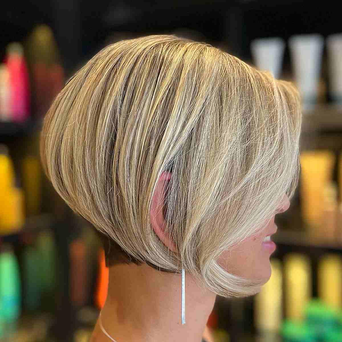 Flawless Super Short Inverted Bob