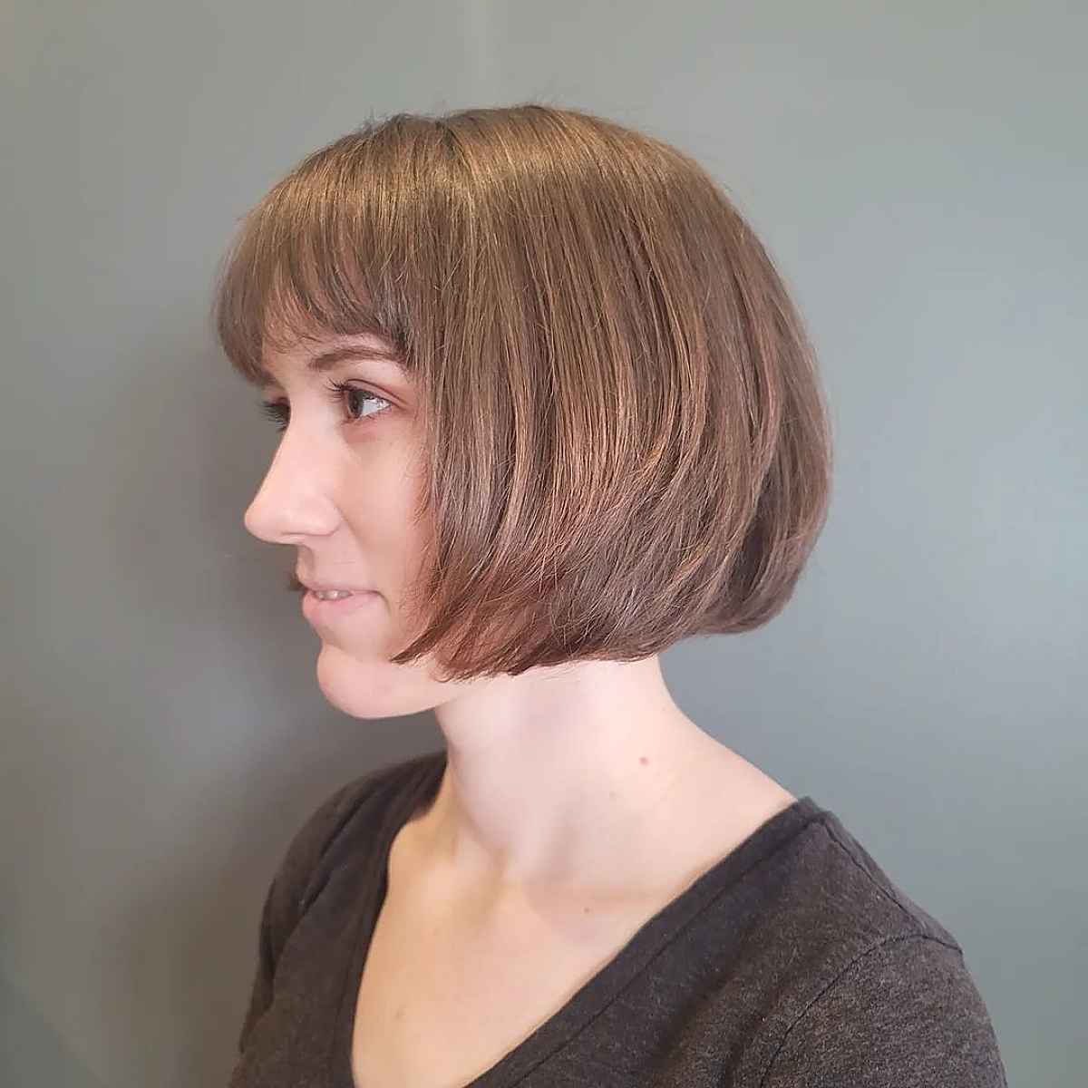 Fuller-Looking Very Short Layered Bob