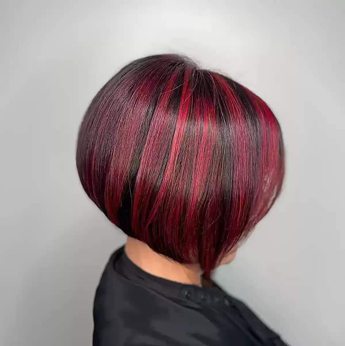 Inverted Stacked Bob