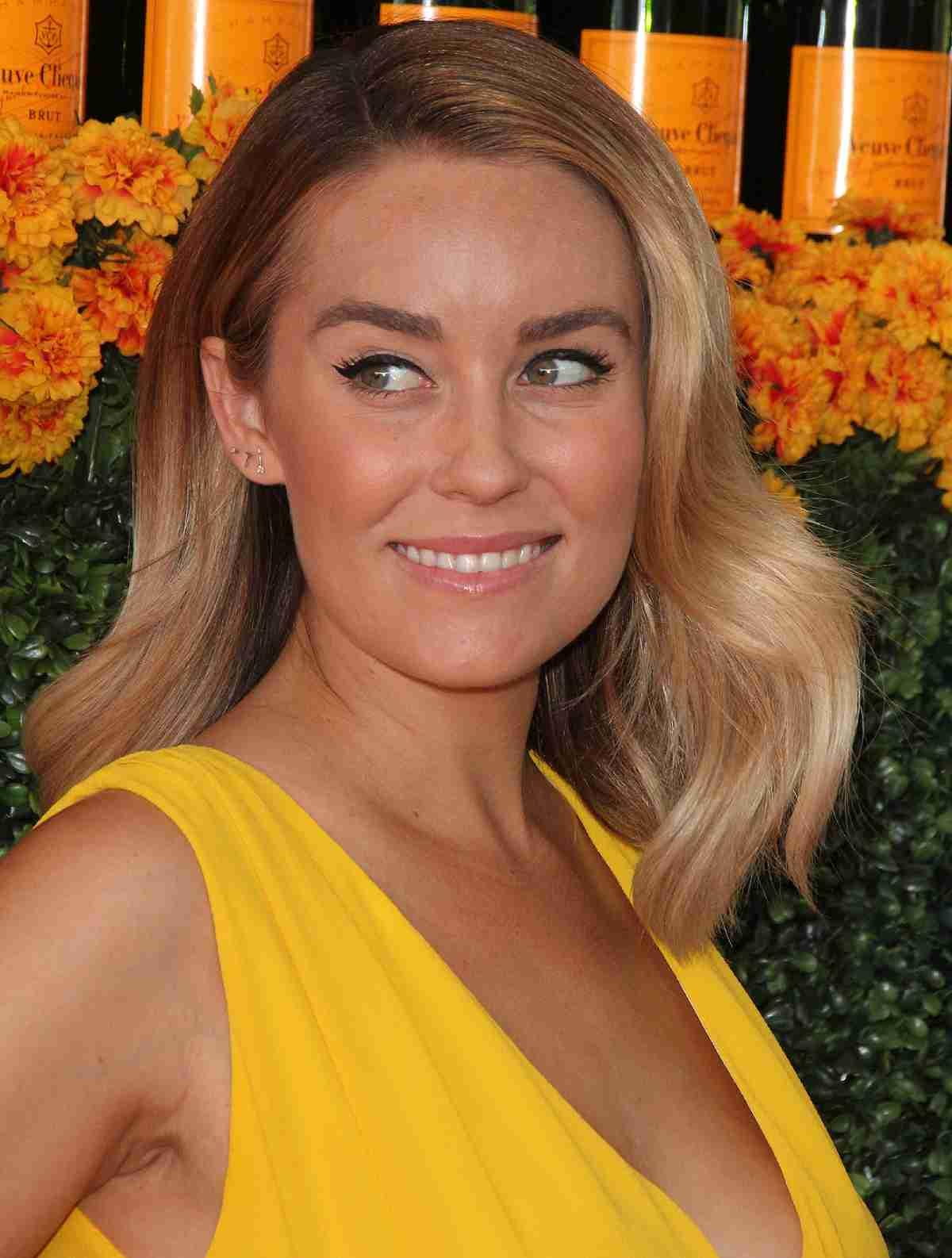 Lauren Conrad with a long bob