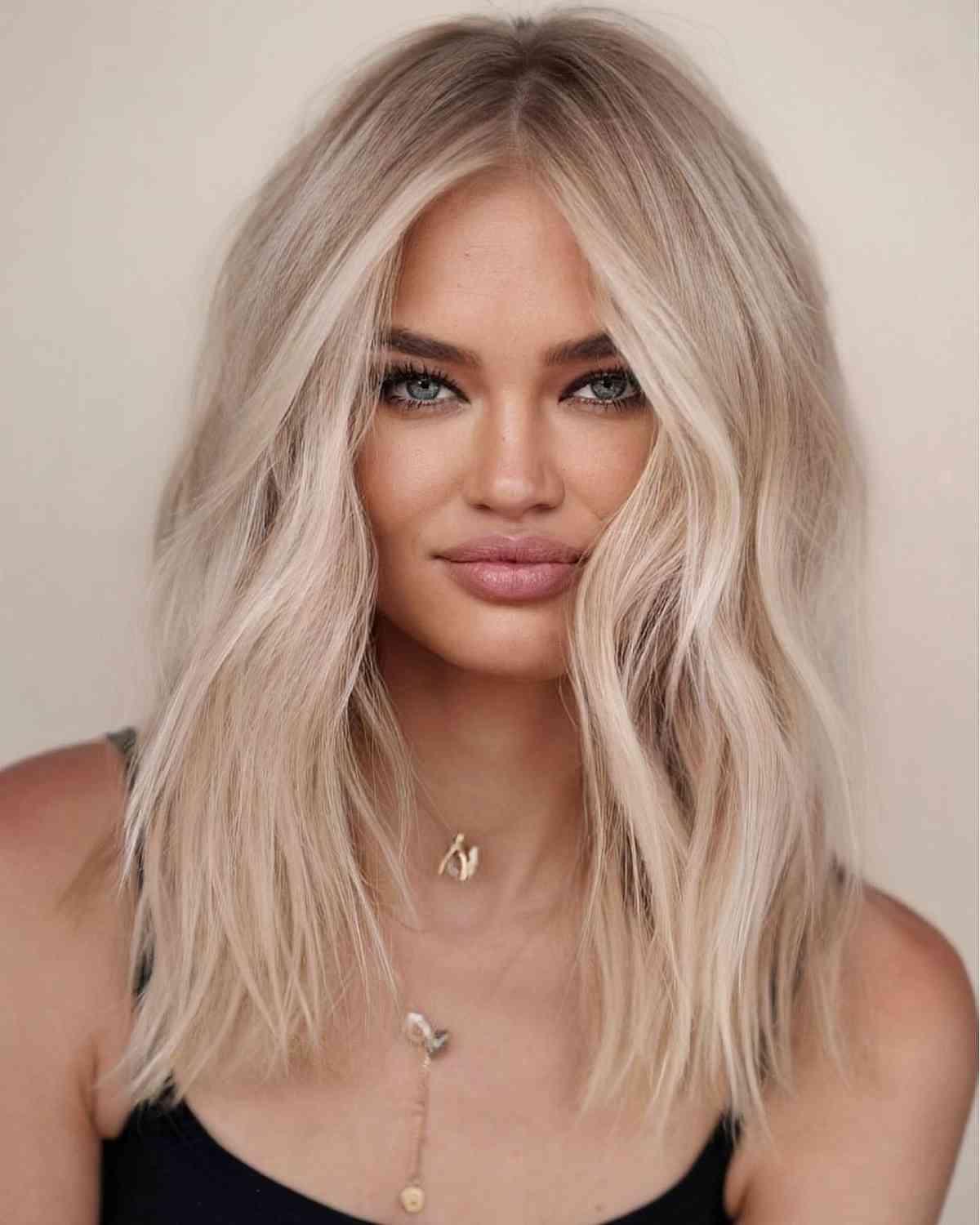 Long Blonde Bob