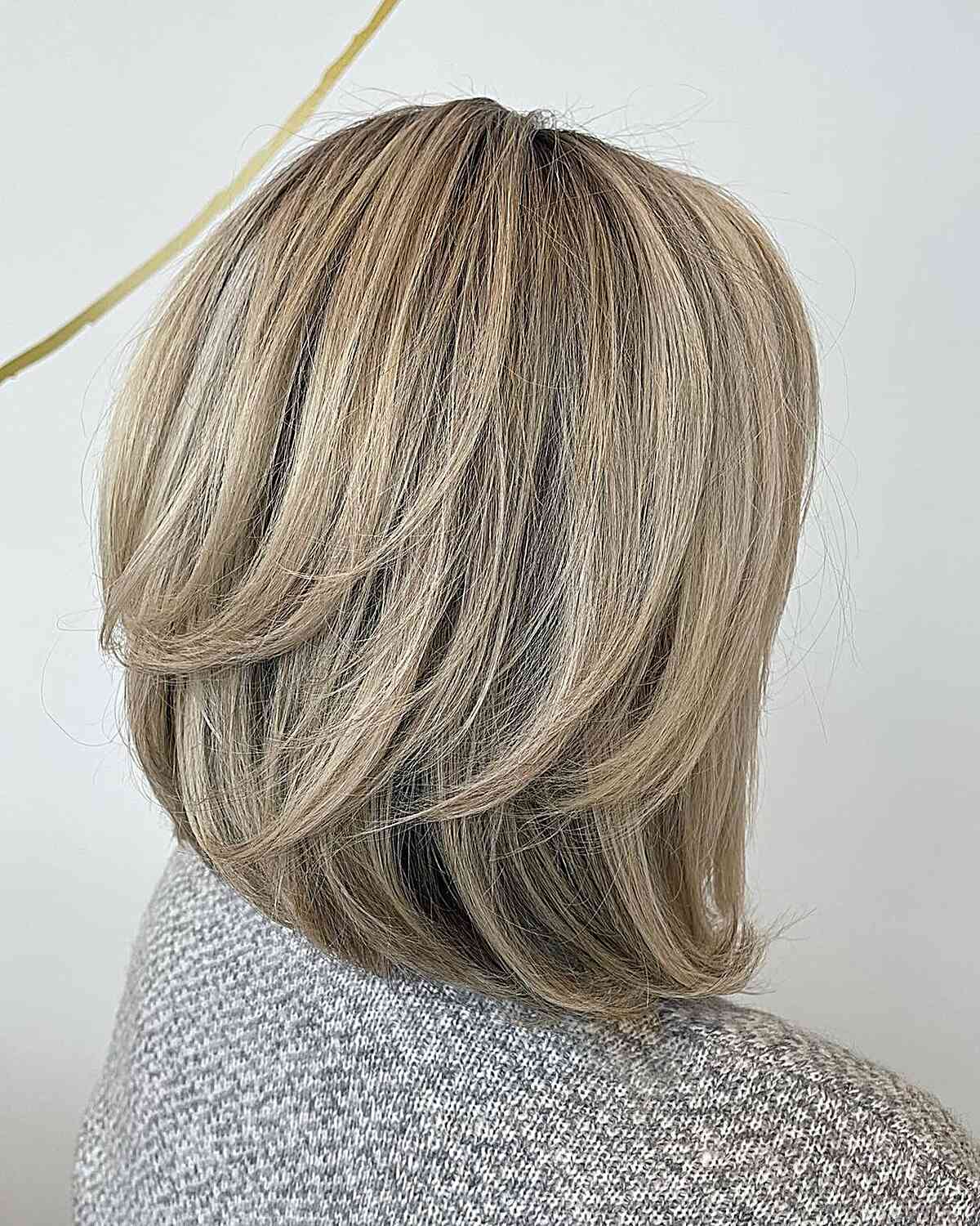 Long Bob Soft hair Layers