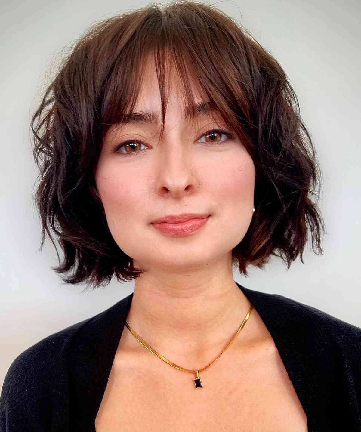 Perfect Shaggy Bob for Thin Hair