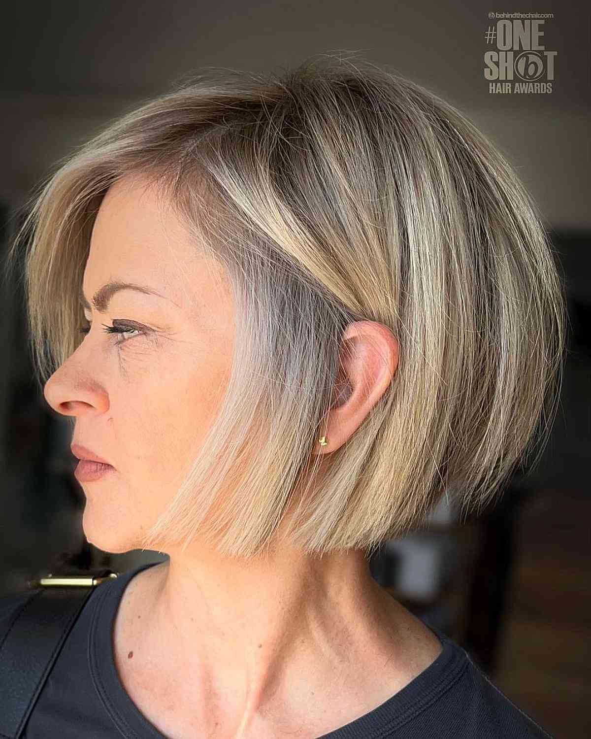 Precision Cut Blonde Bob