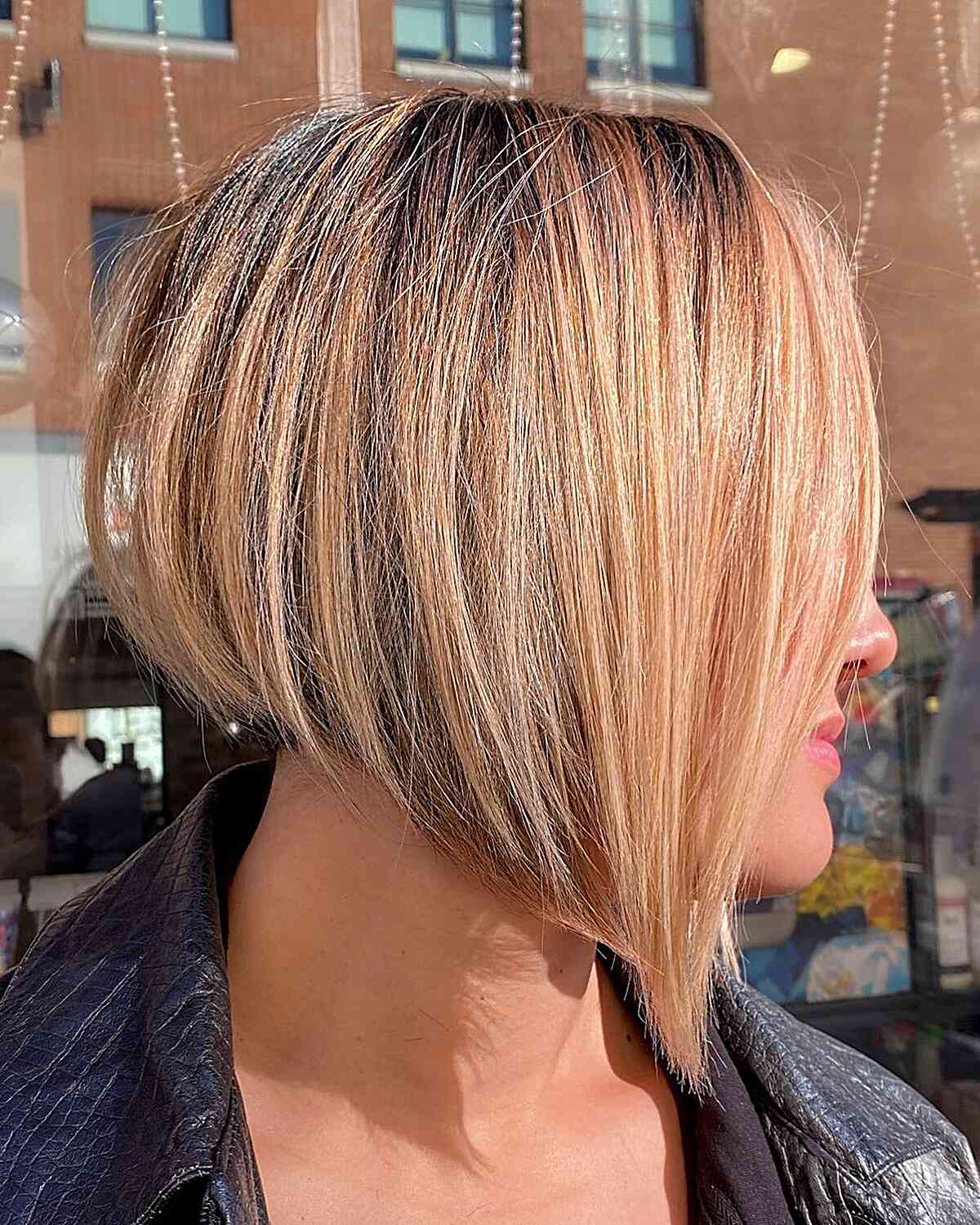 Sheared A-Line Bob