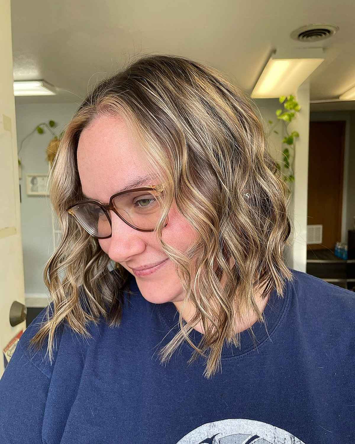 Sliced Cut with Beach Waves