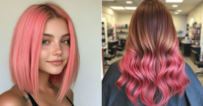 29 Chic Light Pink Hair Color Inspirations for 2024