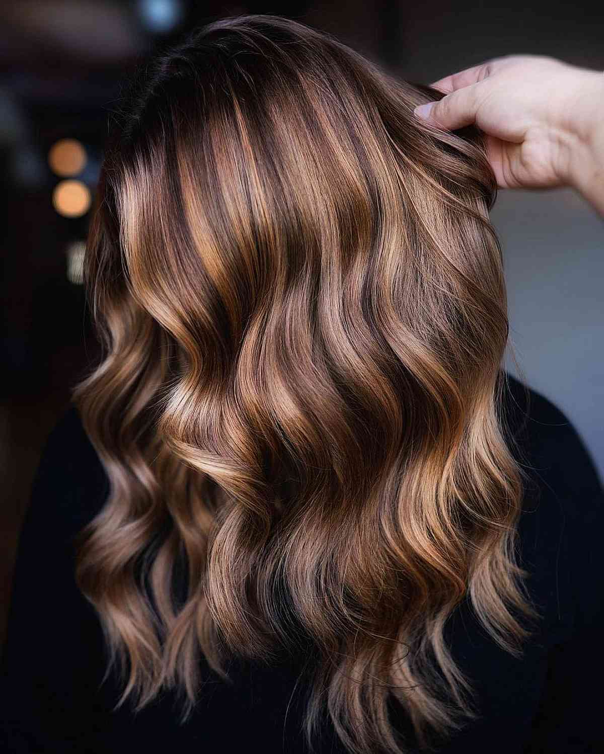 Amazing Chunky Light Balayage Highlights