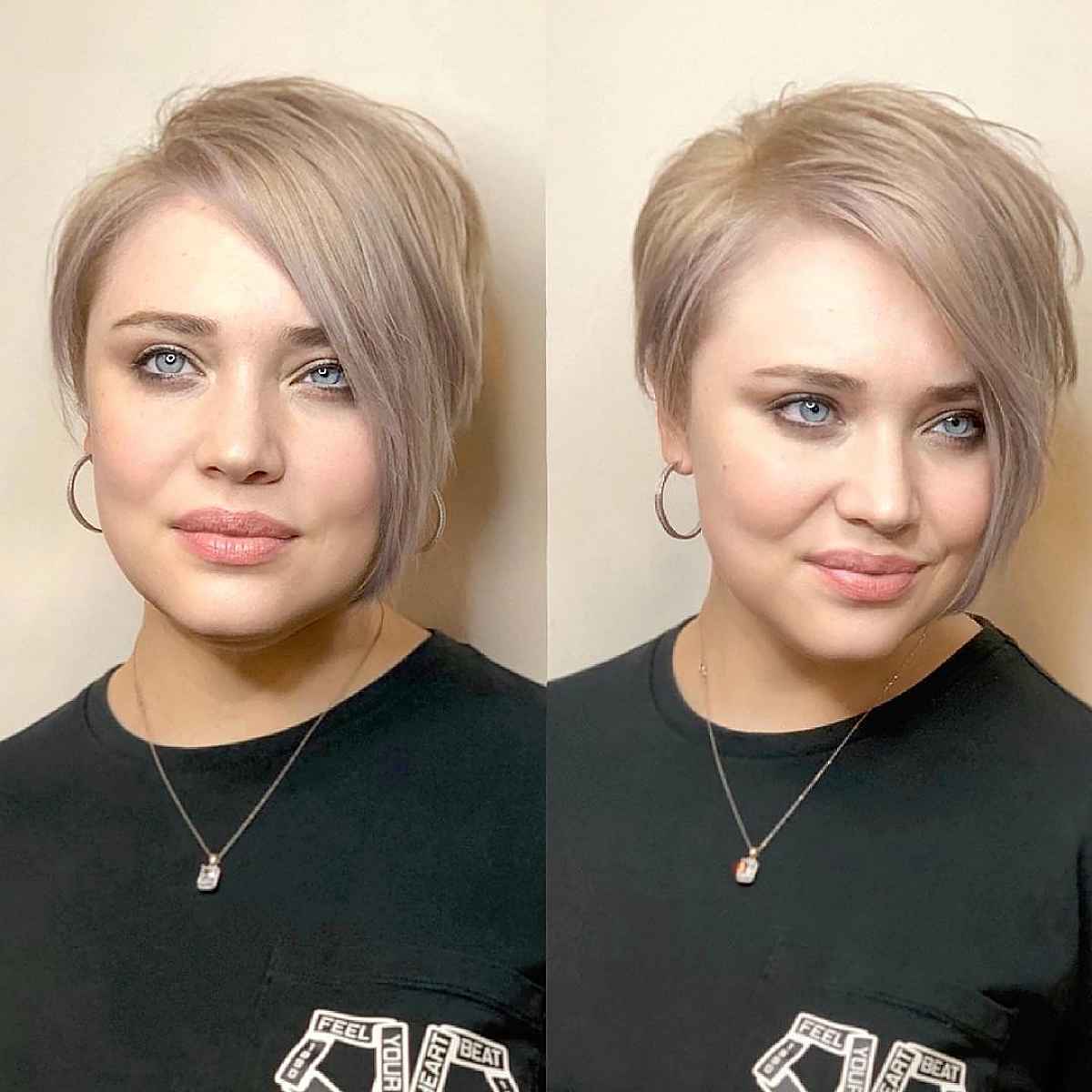 Asymmetrical Pixie for Women with Thin Hair