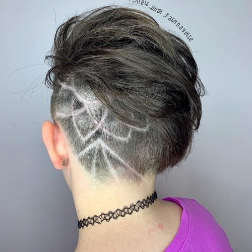 Cool Undercut with Design