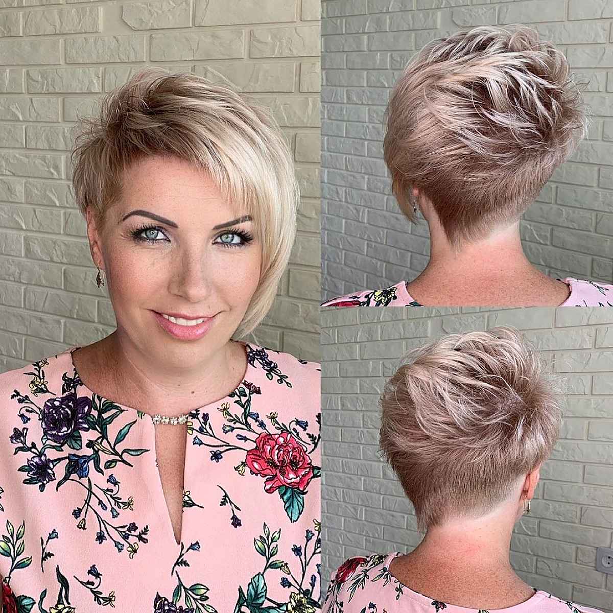 Grunge Asymmetrical Pixie Cut