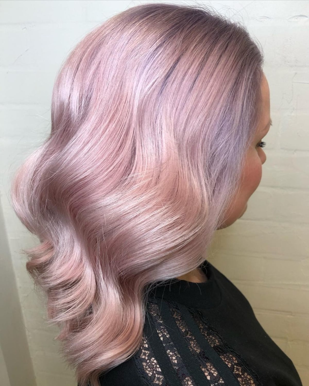 Light metallic pink