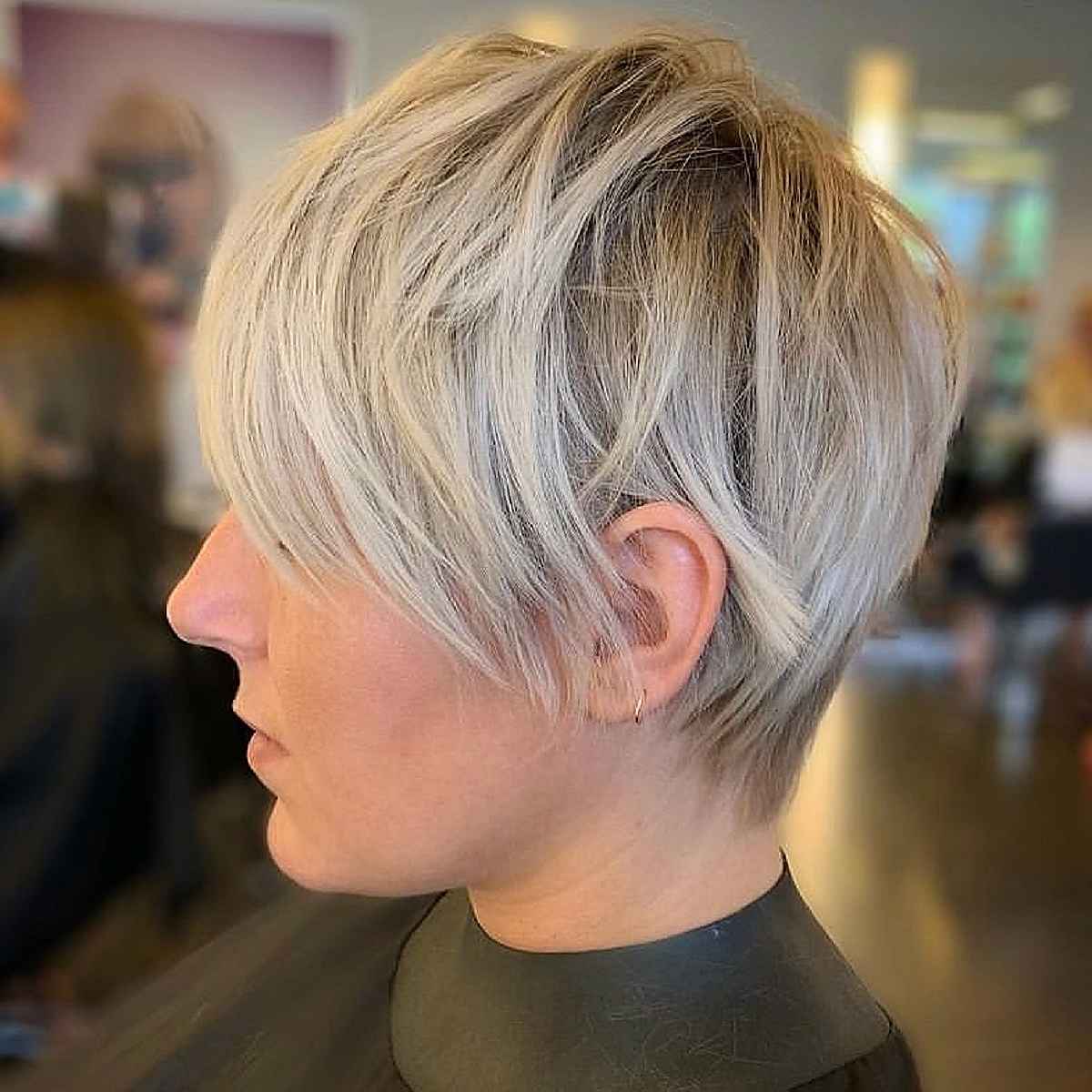 Long Pixie Haircut for Thinning Hair