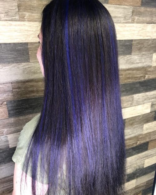 Midnight Blue and Purple