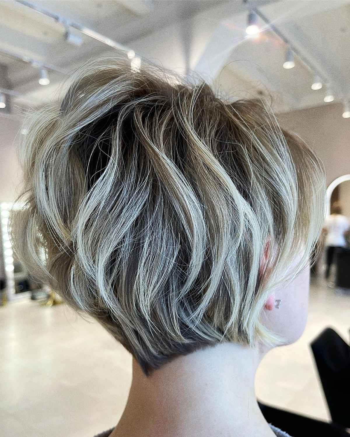 Voluminous Pixie Bob Cut for Thin Hair