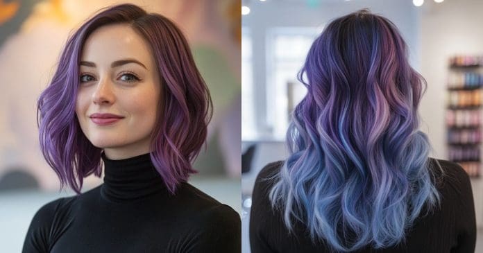 25 Dreamy Midnight Purple Hair Colors to Try in 2025