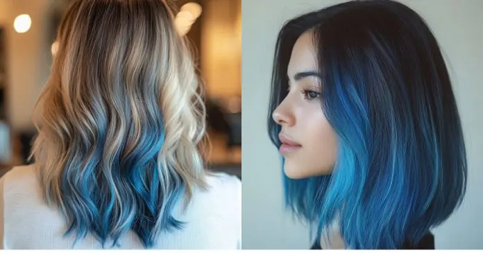 29 Blue Ombre Hair Color Ideas Trending Right Now