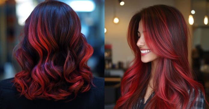 29 Hottest Red Hair with Blonde Highlights for 2025