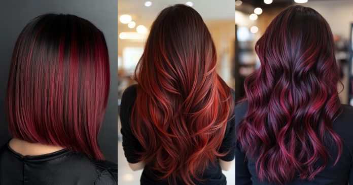 30 Hottest Red Balayage Hair Ideas Perfect for 2025