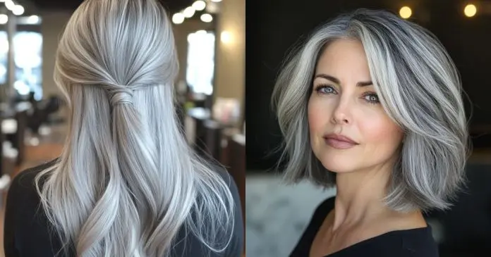 30 Stunning Silver Hair Color Ideas for 2025