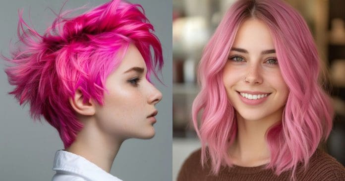 32 Gorgeous Pink Hair Color Ideas: Pastels, Neons, and Everything in Between