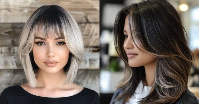 35 Gorgeous Black Hair with Highlights