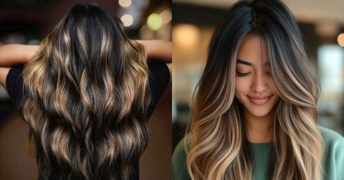 Top 30 Black Hair with Blonde Highlights Ideas in 2025