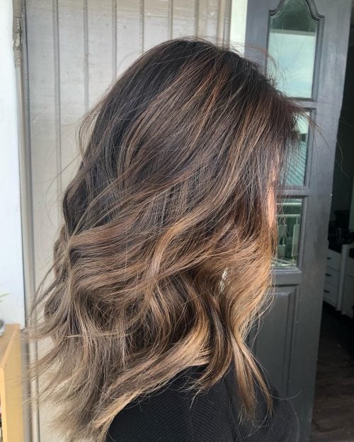 Ash Brown Balayage